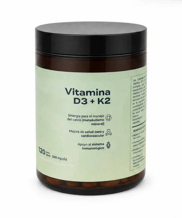 Vitamina D3+K2 120 caps