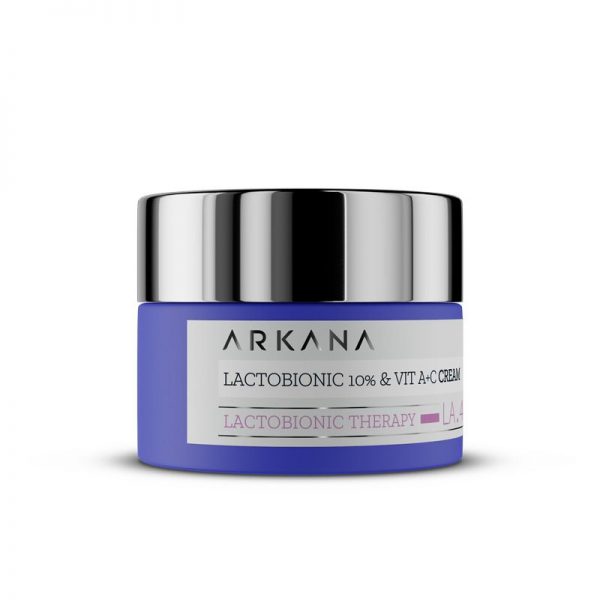 Lactobionic 10% & Vit A+C Cream – Arkana